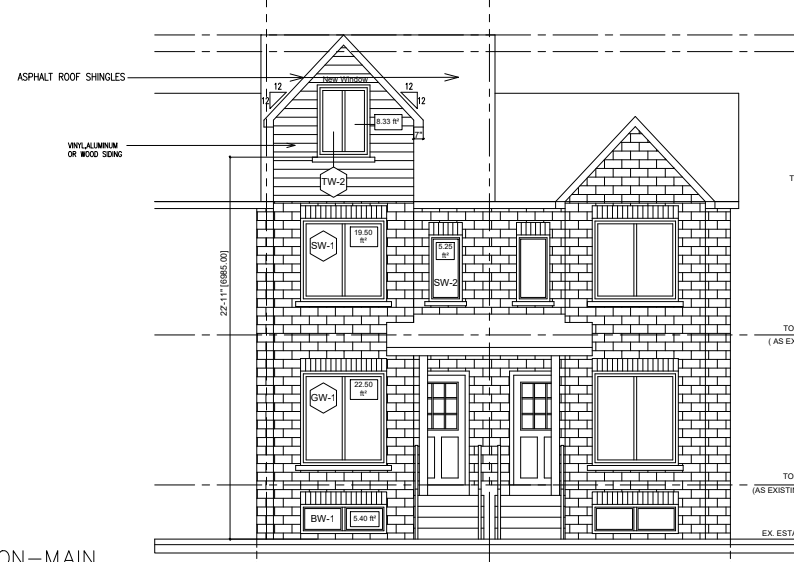 Ravine addition with TRCA approval and dual variance